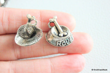 6 x Dog Lover Silver Tone Charms Pendants Collection
